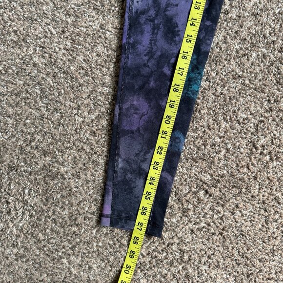 Lucy Perfect Core High-Rise Full Length Tie Dye Galaxy Leggings, Size Small - Picture 7 of 11